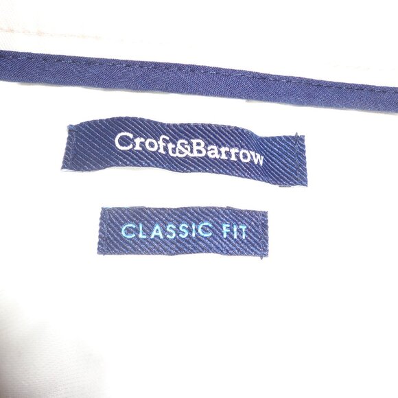 New Croft & Barrow Classic Fit Men's Pants 36X32 Light Khaki Tan Zip/Button - Picture 4 of 11